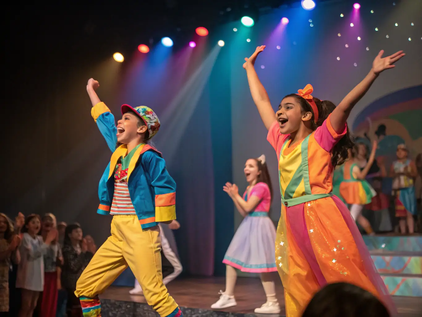 A dynamic photograph capturing a live performance supported by HELVETE, showcasing the energy and talent of local artists and the enthusiastic audience.